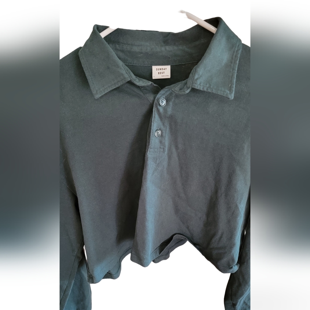 SUNDAY BEST Long Sleeve Crop Top - Picture 3 of 8